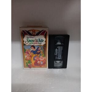 Snow White and the Seven Dwarfs VHS 1994 Animation Classic Disney